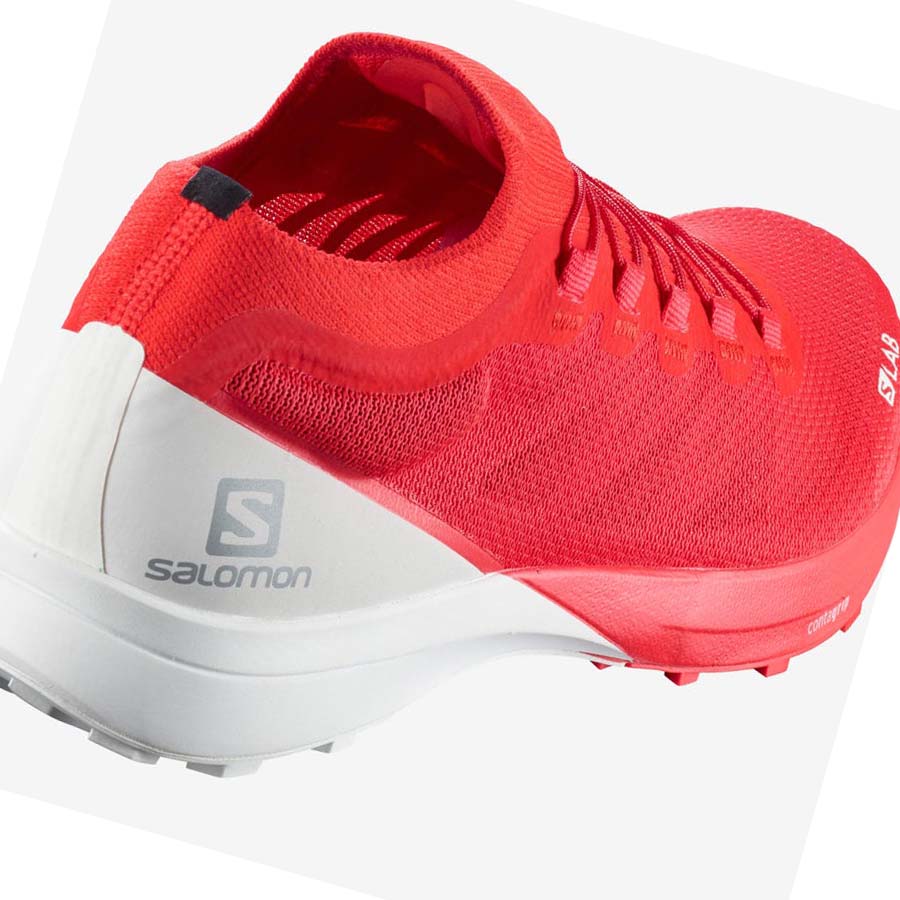 Salomon S/LAB SENSE 8 Trail Futócipő Férfi Piros | HU 2130ZUT